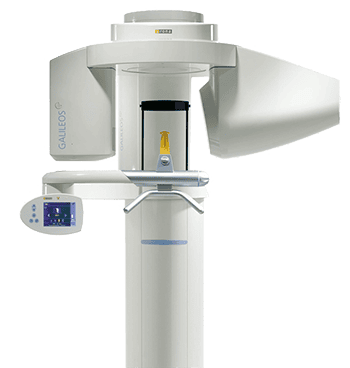 GALILEOS cone beam scanner used in dental imaging to evaluate oral airways and diagnose sleep apnea-related conditions.